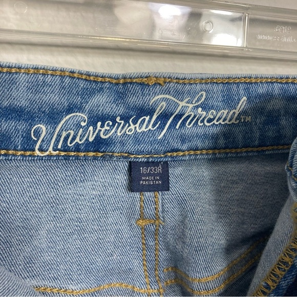 Universal Thread - Denim HighRise Skinny Pants - 16/33R - Blue - Picture 6 of 9